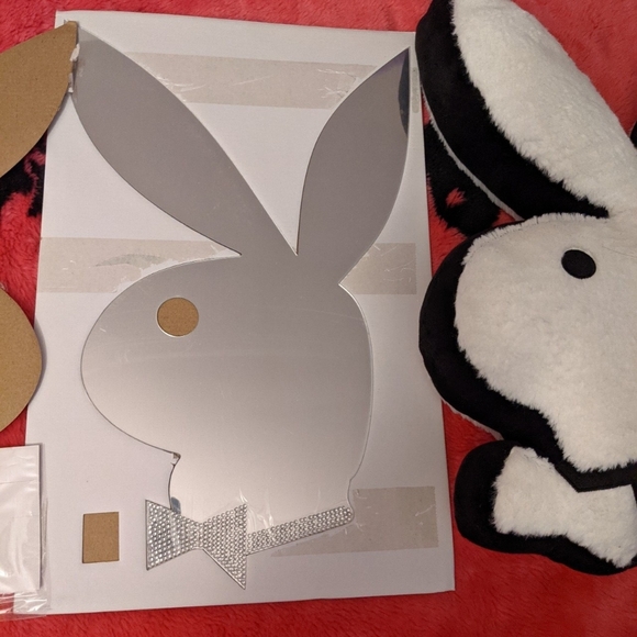 Authentic Playboy silver mirror - Picture 1 of 5